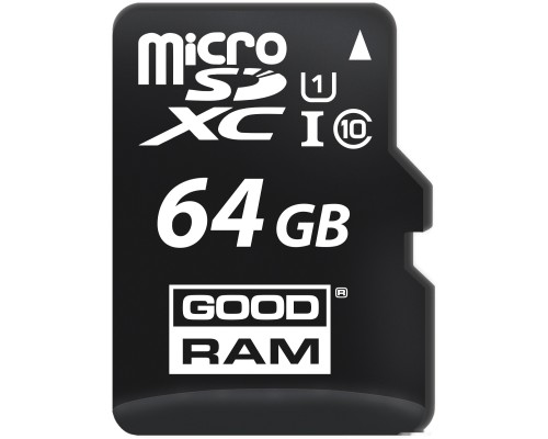 Карта памяти GoodRAM M1AA microSDXC M1AA-0640R12 64GB (с адаптером)