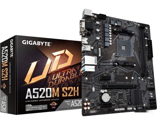 Материнская плата Gigabyte A520M S2H (rev. 1.0)