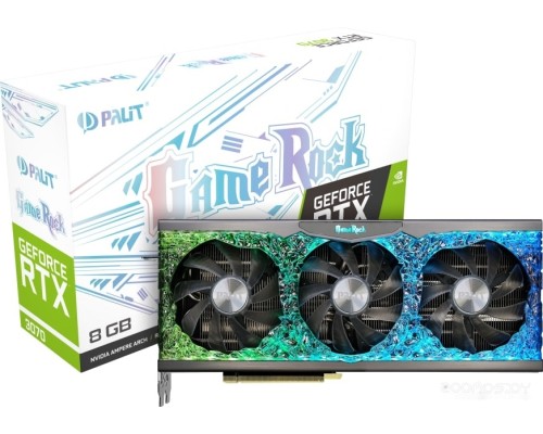 Видеокарта PALIT GeForce RTX 3070 GameRock 8GB GDDR6 NE63070019P2-1040G