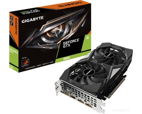 Видеокарта Gigabyte GeForce GTX 1660 D5 6GB GDDR5 GV-N1660D5-6GD