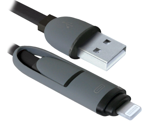 Кабель Defender USB10-03BP (черный) [87488]