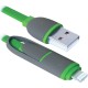 Кабель Defender USB10-03BP (зеленый) [87489]