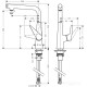 Смеситель Hansgrohe M512-H300 73854000 (хром)