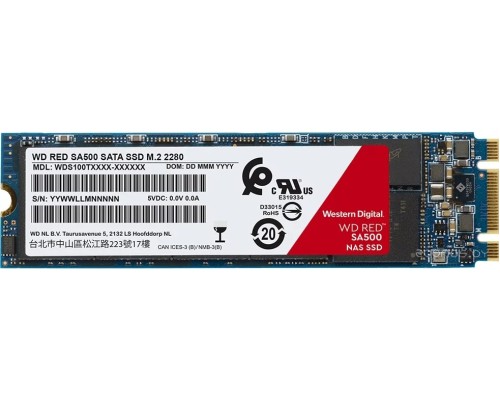 SSD Western Digital Red SA500 NAS 1TB WDS100T1R0B