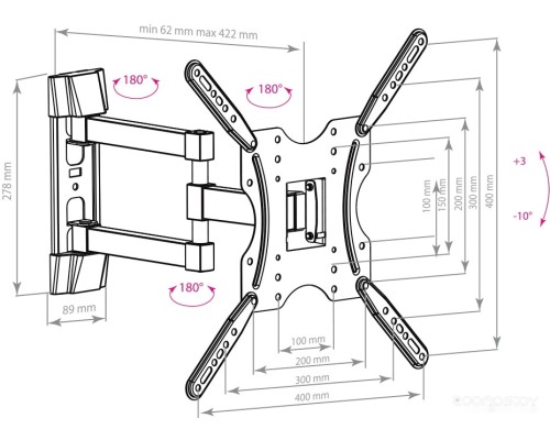 Кронштейн Arm Media LCD-404