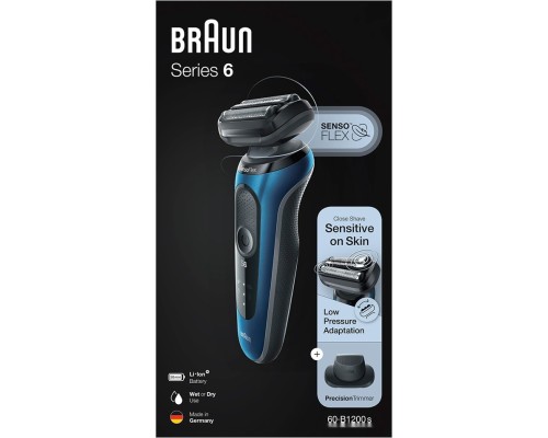 Электробритва мужская Braun Series 6 60-B1200s