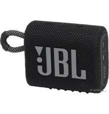 Портативная акустика JBL Go 3 (черный)