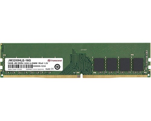 Модуль памяти Transcend JetRam 16GB DDR4 PC4-25600 JM3200HLE-16G