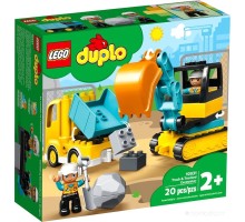 Конструктор Lego DUPLO Грузовик и гусеничный экскаватор 10931