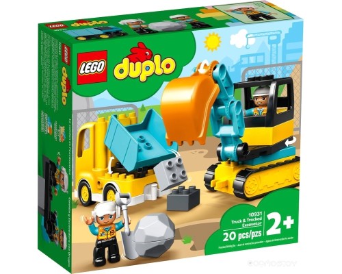 Конструктор Lego DUPLO Грузовик и гусеничный экскаватор 10931