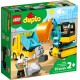 Конструктор Lego DUPLO Грузовик и гусеничный экскаватор 10931