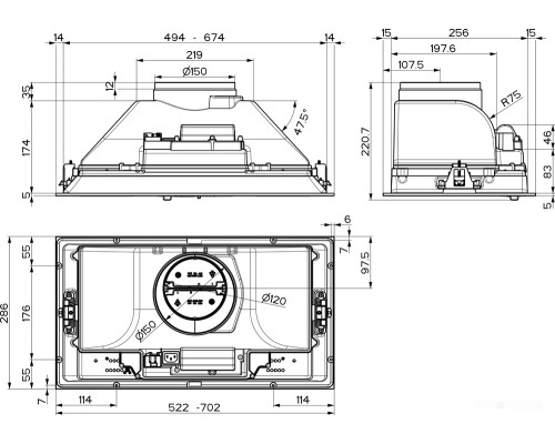 Вытяжка Faber Inka Smart HC X A52 305.0599.307