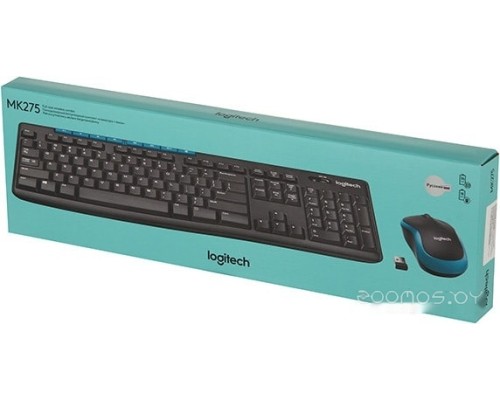 Клавиатура + мышь Logitech MK275 Wireless Combo