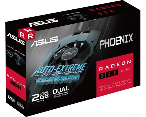 Видеокарта Asus Phoenix Radeon 550 2GB GDDR5 PH-550-2G