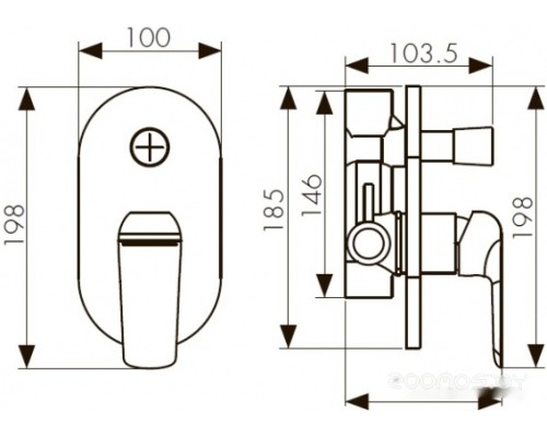 Смеситель Kaiser Glory 69177