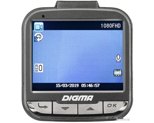 Автомобильный видеорегистратор DIGMA FreeDrive 206 NIGHT FHD