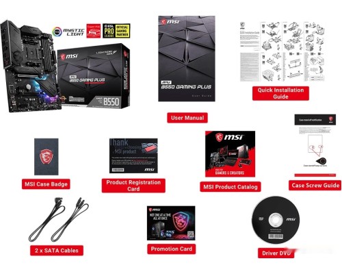 Материнская плата MSI MPG B550 Gaming Plus