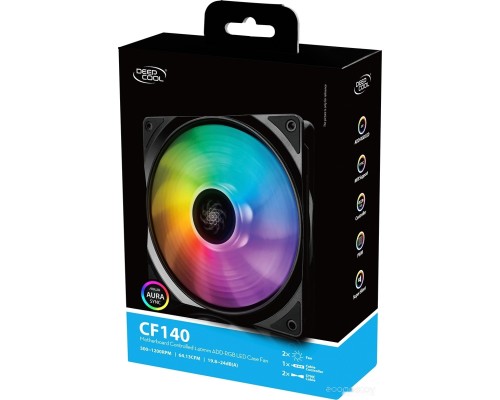 Вентилятор для корпуса Deepcool CF 140 DP-FA-RGB-CF140-2