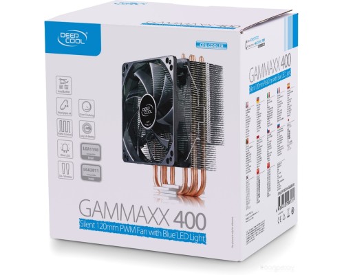 Кулер для процессора Deepcool GAMMAXX 400 (синий)