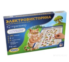 Настольная игра Десятое королевство Электровикторина IQ тренажер 03669