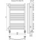 Водяной полотенцесушитель Terminus Классик П16 450х778 (5+6+5)