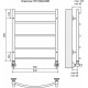 Водяной полотенцесушитель Terminus Классик П5 500х596