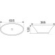 Умывальник CeramaLux N9397