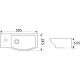 Умывальник CeramaLux N7947CR