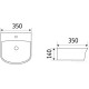 Умывальник CeramaLux 78369