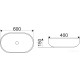 Умывальник CeramaLux N9026A