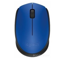 Мышь Logitech M171 Wireless Mouse синий/черный [910-004640]