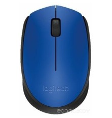 Мышь Logitech M171 Wireless Mouse синий/черный [910-004640]