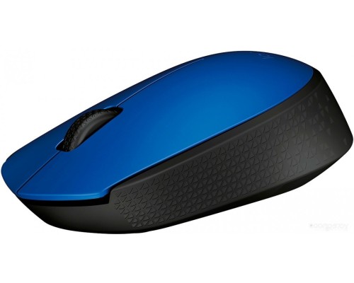 Мышь Logitech M171 Wireless Mouse синий/черный [910-004640]