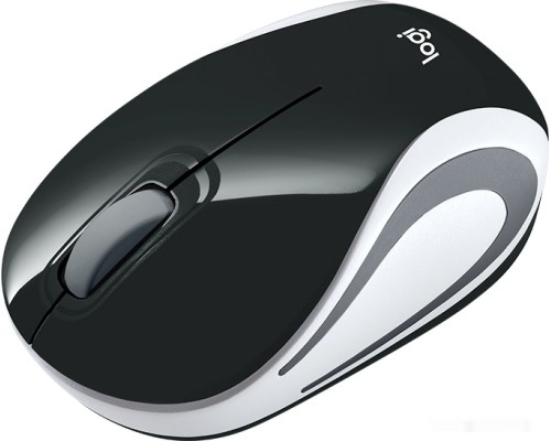 Мышь Logitech M187 (черный/серый)