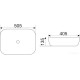 Умывальник CeramaLux D1302H024