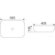 Умывальник CeramaLux D1302H004