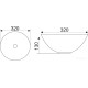 Умывальник CeramaLux MNC486