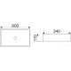 Умывальник CeramaLux MNC596