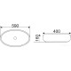 Умывальник CeramaLux MNC164
