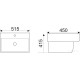 Умывальник CeramaLux B164