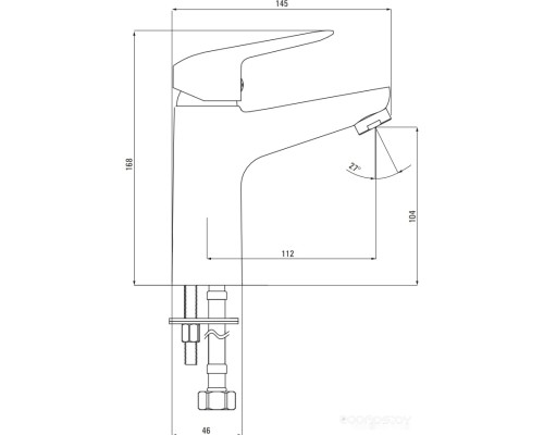 Смеситель Deante Alpinia BMO 020M