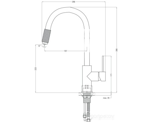 Смеситель Deante Aster BCA B64M