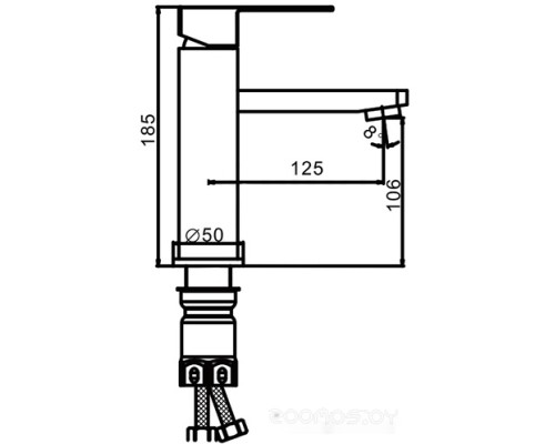 Смеситель Frap F10802