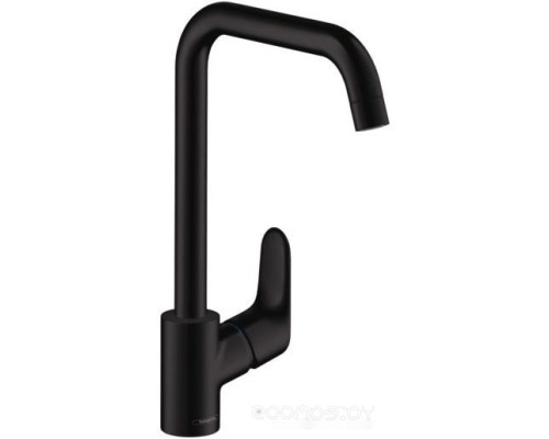 Смеситель Hansgrohe Focus M41 31820670 (черный матовый)