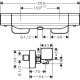 Смеситель Hansgrohe Ecostat E 15773000