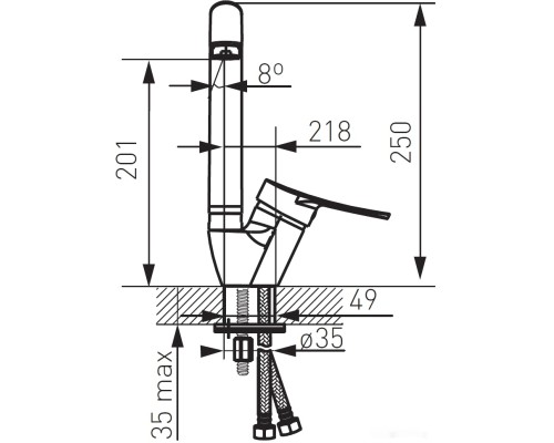 Смеситель Ferro Deco BDC4A