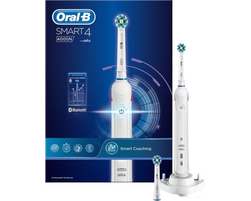 Электрическая зубная щетка Oral-B Smart 4 4000N (D601.524.3)