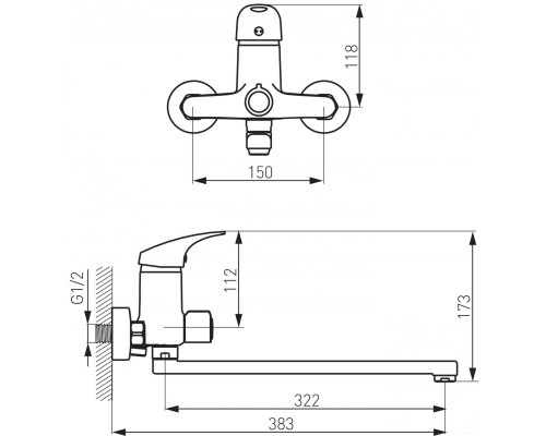 Смеситель Ferro One BFO5A