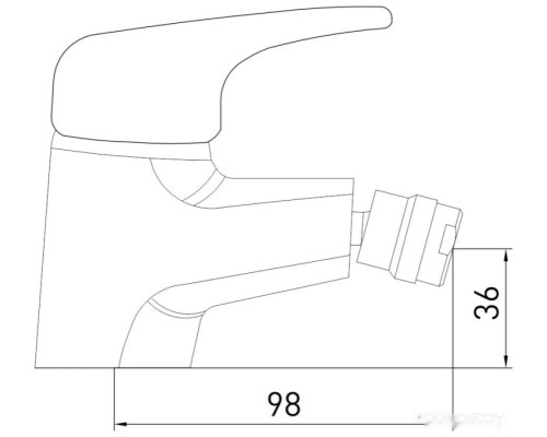 Смеситель Gross Aqua 8523511C