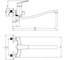 Смеситель Deante Boro BMO 057M